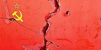 Symbol of a broken Soviet Union.