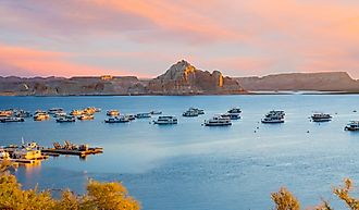 Lake Powell in Page, Arizona. Image credit: Paul Brady Photography via Shutterstock