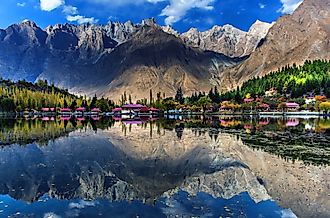 Skardu Valley in Pakistan.