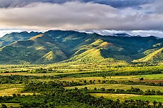 Valley of the Sugar Mills, a UNESCO World Heritage Site and tourist attraction in Cuba. 