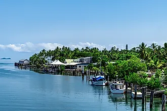 The scenic town of Port Douglas, Queensland, Australia.