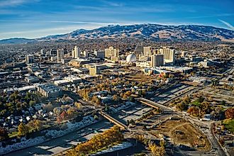 Overlooking Reno, Nevada