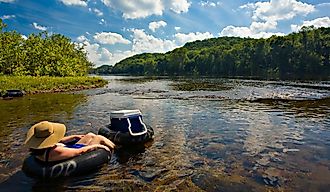 James River tubing, summer fun