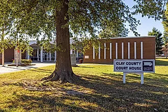 Piggott, Arkansas: The Clay County Courthouse, via Roberto Galan on iStock.com