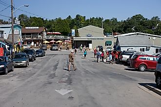 Downtown Tobermory, Ontario