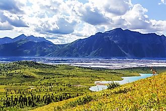 Wrangell-St. Elias National Park and Preserve, Alaska.