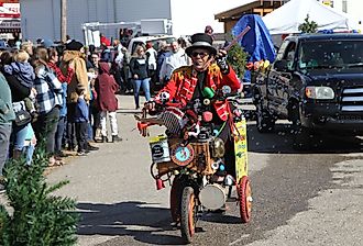 The Sandwich Fair is an annual event held on Columbus Day weekend in Sandwich, New Hampshire. Image credit flysnowfly via Shutterstock