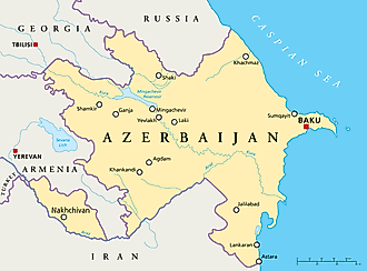 Nakhchivan, an exclave that is part of Azerbaijan.