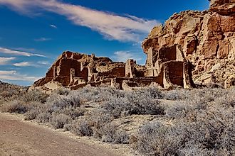 Casa Chiquita at Chaco Culture National Historical Park in New Mexico.