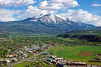 Mount Sopris View from Mushroom Rock, Carbondale, Colorado