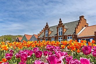 The Windmill Island Gardens in Holland, Michigan. Snehit Photos / Shutterstock.com