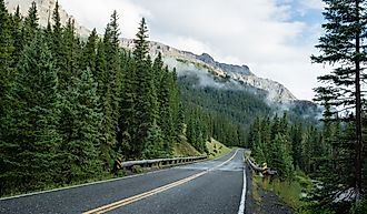 Beartooth Highway through Wyoming and Montana.