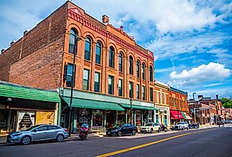 Downtown street in Stillwater, Minnesota. Image credit Cavan-Images via Shutterstock