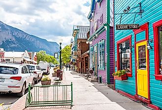 Downtown street in Crested Butte, Colorado. Image credit Kristi Blokhin via Shutterstock