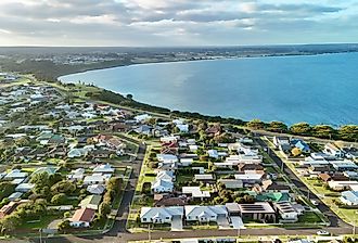 Aerial view of Portland City, Australia. Image credit: Chillodi via Shutterstock.