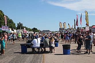 Festival in Charlestown, Rhode Island. Editorial credit: TongRoRo / Shutterstock