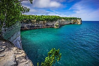 Pure Michigan Lake Superior Shoreline At Grand Portal Poin