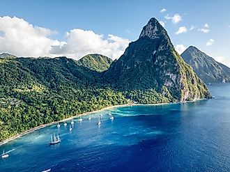 Saint Lucia or Saint Lucie is an island nation in the Caribbean. 