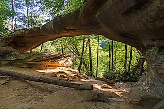 Red River Gorge Geological Area in Kentucky