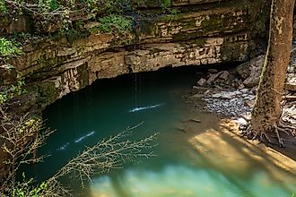 Mammoth Cave National Park near Cave City, Kentucky.