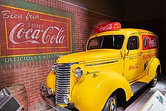 World of Coca-Cola Museum in Atlanta, Georgia. Editorial credit: Michael Gordon / Shutterstock.com
