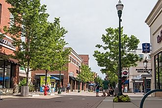 Downtown Branson, Missouri. Editorial credit: NSC Photography / Shutterstock.com