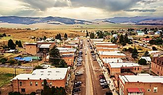 Overlooking Philipsburg, Montana. Image credit Mihai_Andritoiu via Shutterstock