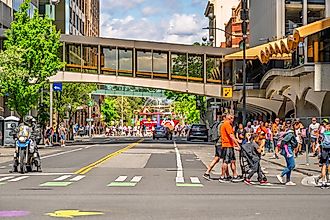 Downtown Spokane, Washington. Image by Kirk Fisher via Shutterstock. 