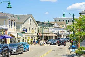 Main Street in Mystic, Connecticut. Image credit: Actium / Shutterstock.com.