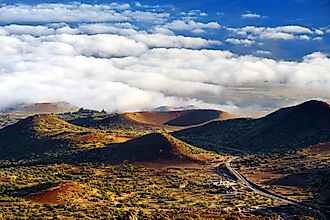Hawaii's Mauna Loa is the largest active volcano in the world.