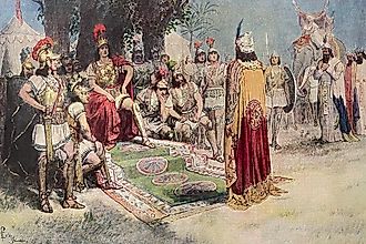 Alexander the Great, Illustration from the 19th century