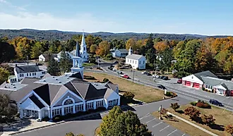Overlooking Brookfield, Connecticut. Image credit MC Visuals via Shutterstock