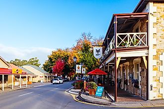 Downtown Hahndorf, South Australia, Australia. Image credit:  FiledIMAGE / Shutterstock.com.