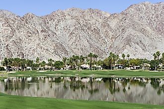 The golf course in Rancho Mirage. Editorial credit: Isogood_patrick / Shutterstock.com
