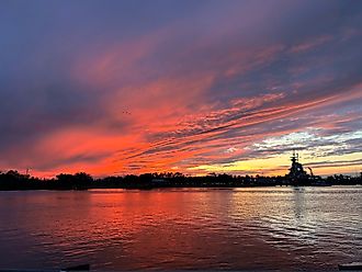 Cape Fear River, North Carolina.