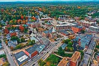 Aerial view of Dover, New Hampshire