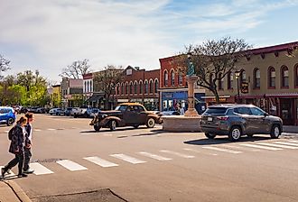 Geneseo is a town in the Finger Lakes region of New York. Image credit JWCohen via Shutterstock
