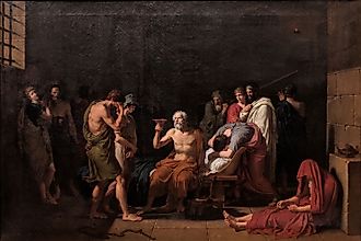 The ancient world did have elderly men and women who lived beyond middle age like Socrates who died by suicide at age 71.