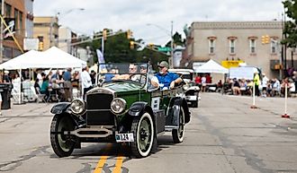 The Auburn Cord Duesenberg Festival, Auburn, Indiana. (Image credit Roberto Galan via Shutterstock)