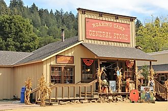 Roaring Camp General Store (Editorial credit: EbersonImages / Shutterstock.com)