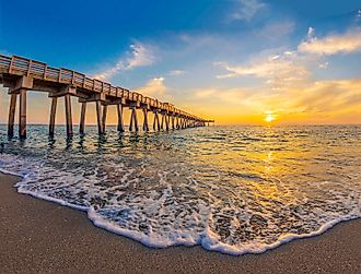 The pier at Venice, Florida.