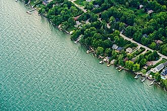 Lake Ontario near Toronto, Ontario.