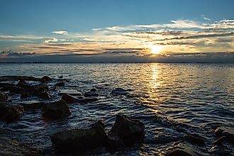 Lake St. Clair, Michigan, US.