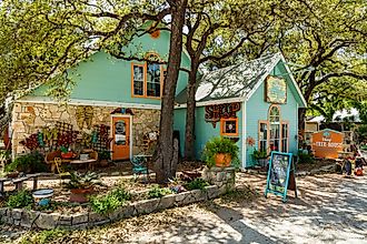 Shop in the town of Wimberley, Texas. Image credit Fotoluminate LLC via Shutterstock