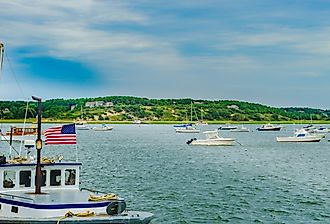 Wellfleet Harbor Area Cape Cod, MA US.