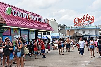Boardwalk at Rehoboth Beach in Delaware. Image credit Ritu Manoj Jethani via Shutterstock.com