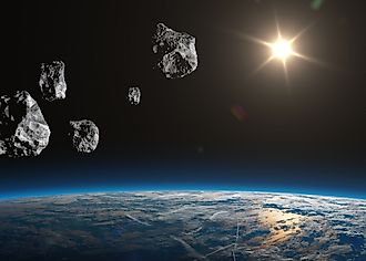 Asteroids close to Earth. Image Credits: buradaki via Shutterstock