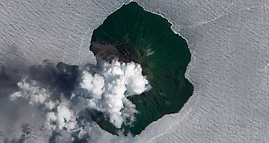 The Uninhabited Island Of Tinakula