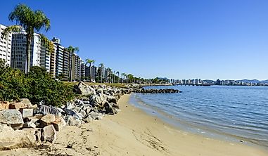 Florianópolis - Capital Of The Santa Catarina State Of Brazil