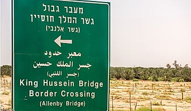 Which Countries Border Jordan?